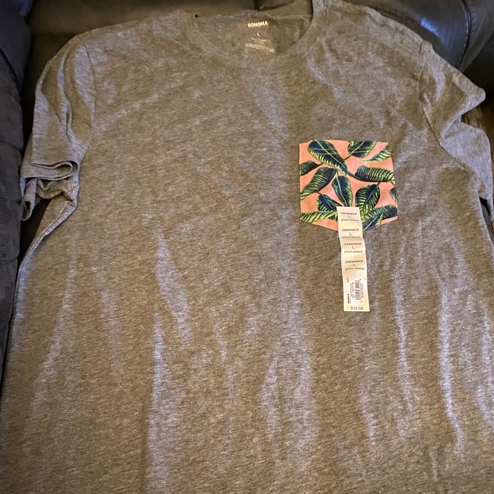 Mens Sonoma Crewneck Large short sleeve T Shirt